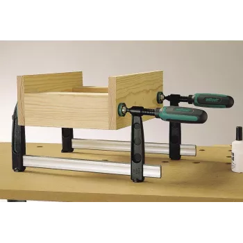 wolfcraft SZ 120-700 Sargento 700 mm Negro / Gris 3622000