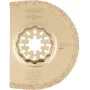 Wolfcraft 4245000 Hoja de sierra segmentada 75 mm bimetal para multiherramientas, 1 ud.