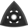 Wolfcraft 4247000 Plato de lijar delta, 93 mm, velcro, 1 ud.