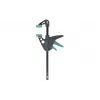 Wolfcraft EHZ Mini sargento de una mano 3455100, 110 mm de apertura, 40 mm de fondo