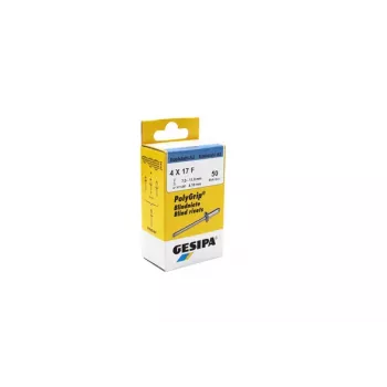 GESIPA PolyGrip® remache ciego de acero inoxidable 4,0 x 17,0 mm, 50 uds. 1464826