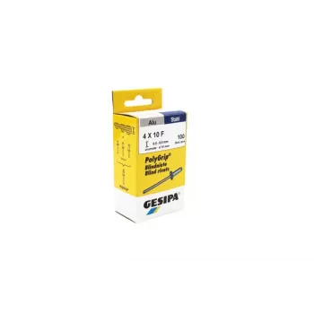 GESIPA PolyGrip® remache ciego 4,0 x 10,0 mm aluminio/acero (100 uds.) 1433848