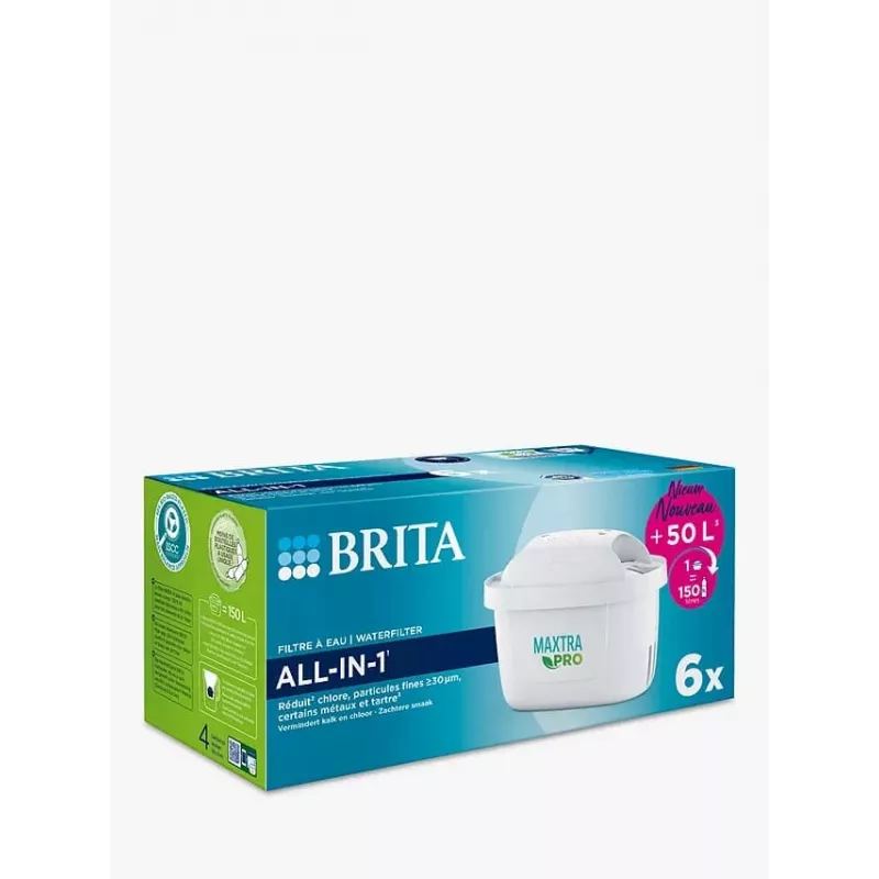 Brita MAXTRA PRO cartucho filtrante de agua, pack de 6