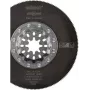 Wolfcraft 4244000 hoja de sierra segmentada 85 mm HSS para herramientas multifunción oscilantes, 1 ud.