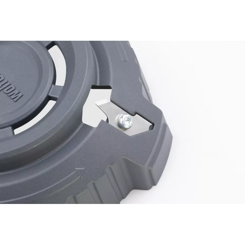 Wolfcraft 5893000 cuchillas de repuesto para desbarbador de bordes de taladro, 6 uds.