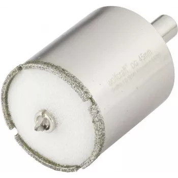Wolfcraft sierra de corona con recubrimiento diamantado 45 mm 5928000