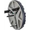 wolfcraft sierra de corona ajustable 45-130 mm con hojas HSS y broca de centrar 5978000