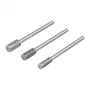 Set de puntas de amolar diamantadas Wolfcraft 5987000, cilíndricas, 3 piezas