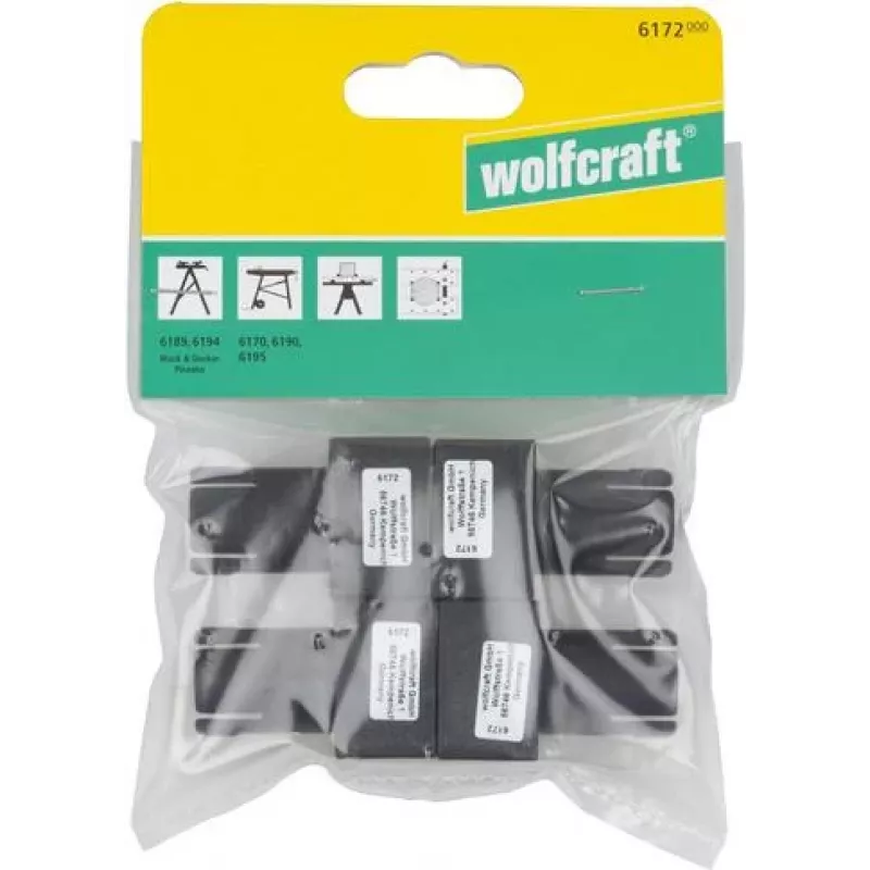 Set de mordazas de sujeción wolfcraft 6172000 para bancos de trabajo Master