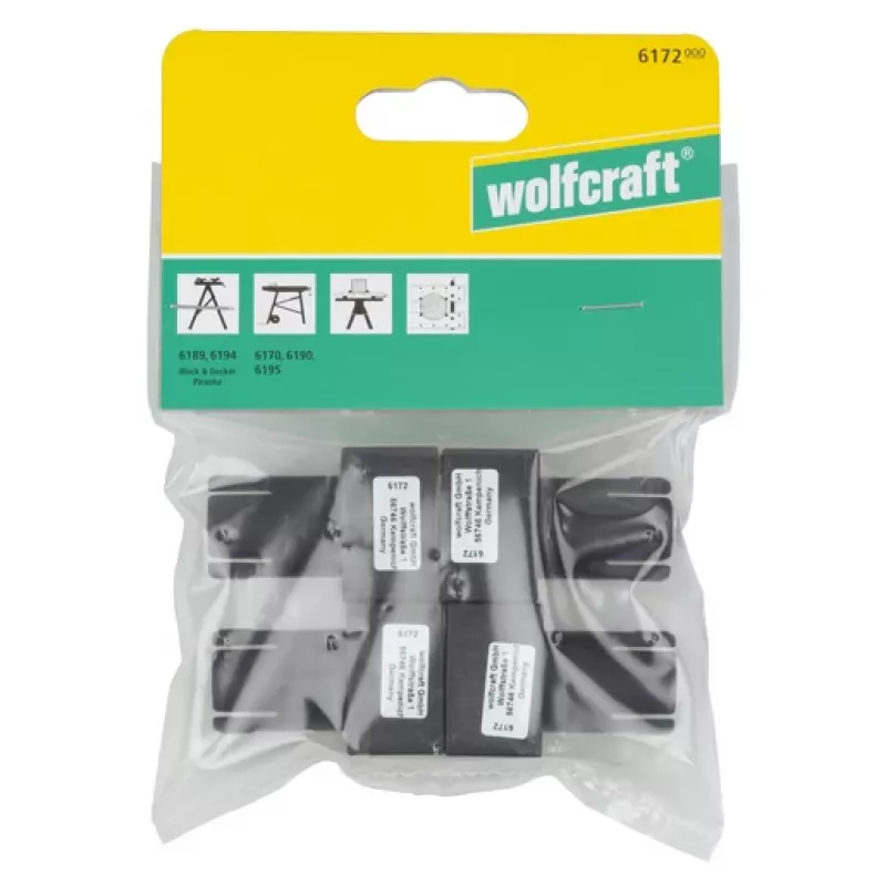 Set de mordazas de sujeción wolfcraft 6172000 para bancos de trabajo Master