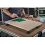 Mordazas de sujeción wolfcraft 6166000 para bancos de trabajo Master, set de 2, plástico negro