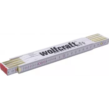 Regla de aluminio Wolfcraft 5227000 2 m