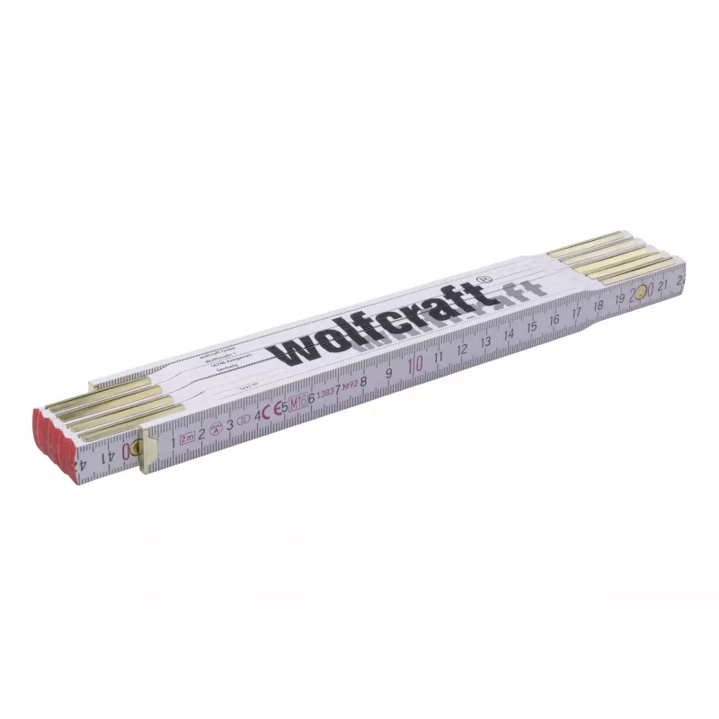 Regla de aluminio Wolfcraft 5227000 2 m
