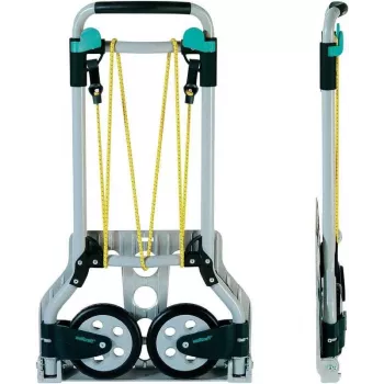 wolfcraft TS 600 carretilla de aluminio, 70 kg, negro 5505000