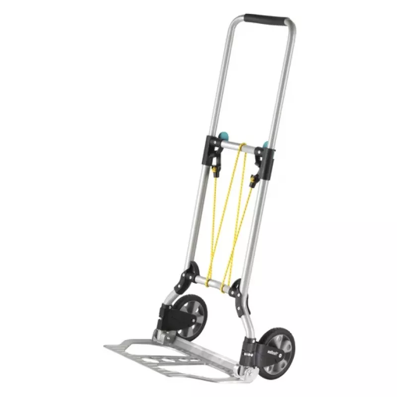 wolfcraft TS 600 carretilla de aluminio, 70 kg, negro 5505000
