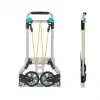 wolfcraft TS 600 carretilla de aluminio, 70 kg, negro 5505000