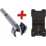 Wolfcraft 8728000 broca Forstner 35 mm de diámetro, 90 mm de longitud, vástago cilíndrico, 1 ud.