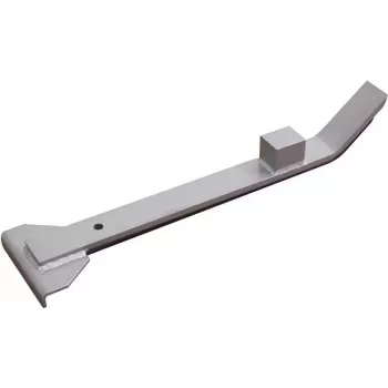 Wolfcraft Zugeisen 6928000 - herramienta para la colocación de suelos laminados y parqué, 350 mm, acero con base de fieltro