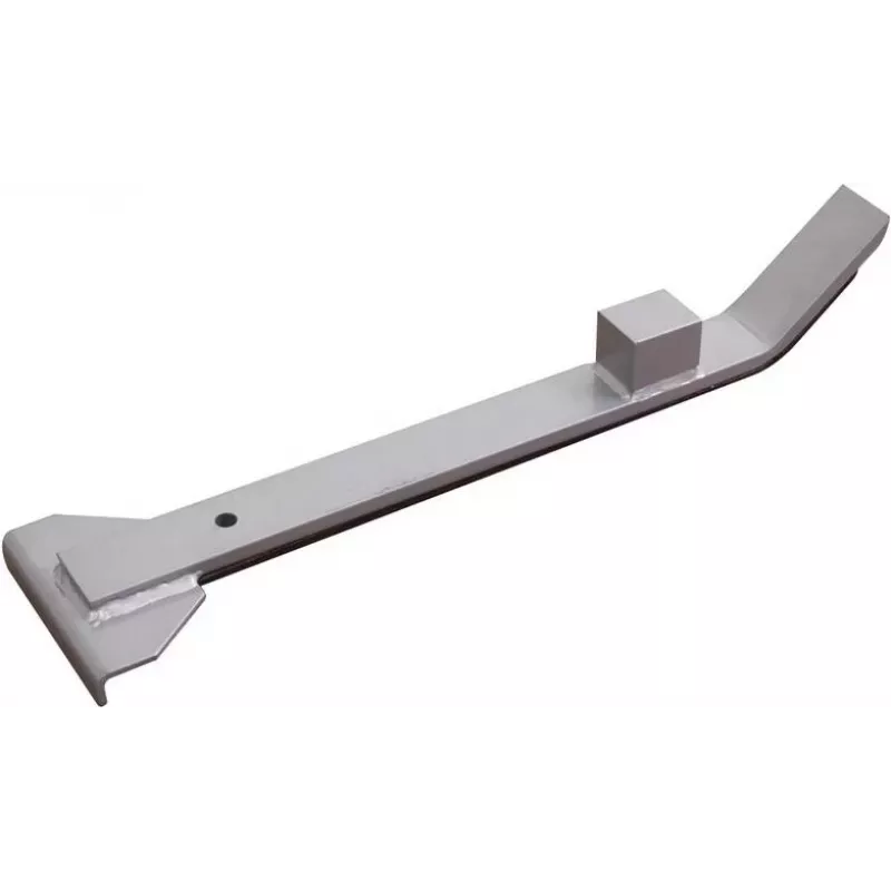 Wolfcraft Zugeisen 6928000 - herramienta para la colocación de suelos laminados y parqué, 350 mm, acero con base de fieltro