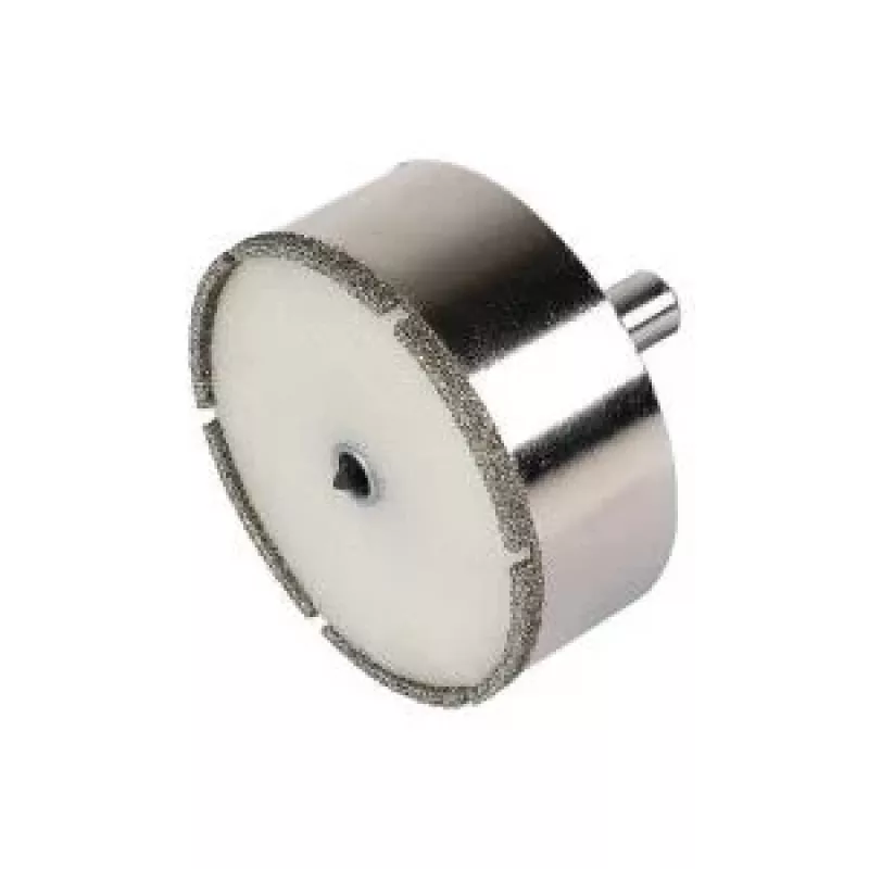 Wolfcraft 8911000 sierra de corona con recubrimiento de diamante 68 mm