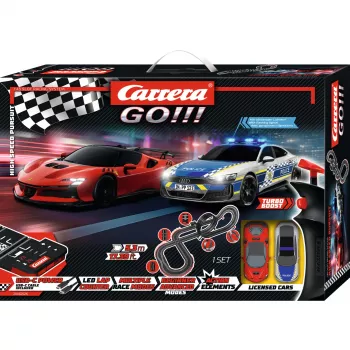 Carrera GO!!! Circuito eléctrico de slot High Speed Pursuit
