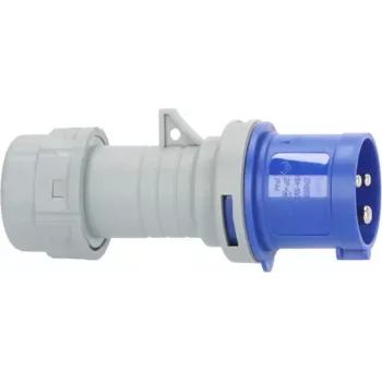 Brennenstuhl 1081010020 Conector macho CEE-CARA 16 A 3 polos 230 V IP44 azul