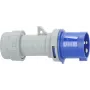 Brennenstuhl 1081010020 Conector macho CEE-CARA 16 A 3 polos 230 V IP44 azul