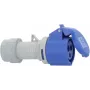 Brennenstuhl 1081020020 Conector hembra CEE 16 A 3 polos 230 V IP44 azul