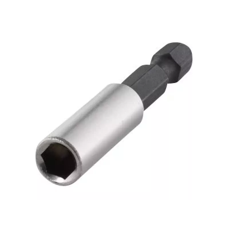 Wolfcraft 2426000 Portabrocas magnético, 60 mm, vástago hexagonal 1/4 pulgadas