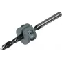 Wolfcraft 2732000 Broca helicoidal para madera 8 mm con vástago cilíndrico
