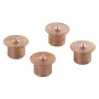 Wolfcraft Marcador de tacos 10 mm, set de 4 piezas, acero galvanizado 2913000
