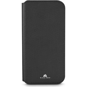 Black Rock Booklet Slim Folio carcasa para Apple iPhone 17 Pro, negra 00080398