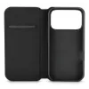 Black Rock Booklet Slim Folio carcasa para Apple iPhone 17 Pro, negra 00080398