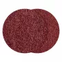Wolfcraft 4756000 Set de discos de fibra abrasivos, 178 mm, grano 40 y 80, 2 uds.