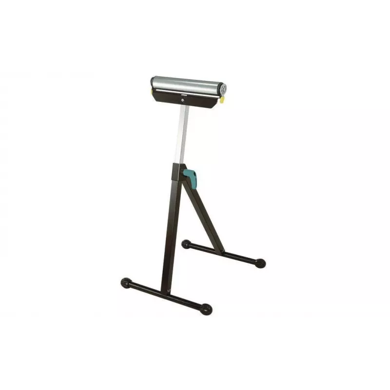 Wolfcraft 6119973 Caballete de rodillos ajustable en altura y plegable 60 kg
