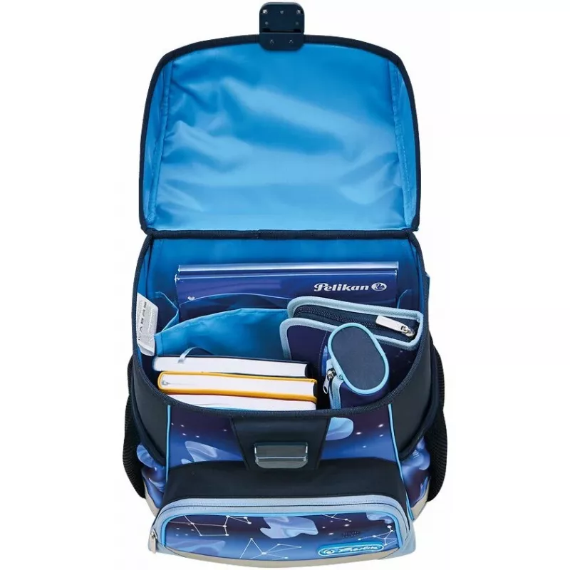 Herlitz Loop Mochila escolar 6-9 años, Cosmonaut Cosmo Explorer