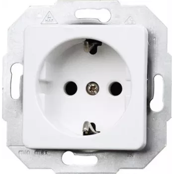HEINRICH KOPP mecanismo de enchufe Schuko, 1 módulo, blanco 113613087