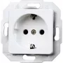 HEINRICH KOPP mecanismo de enchufe Schuko, 1 módulo, blanco 113613087
