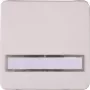 Kopp HK02 tapa basculante con lente, símbolo de llave, blanco ártico 330513005