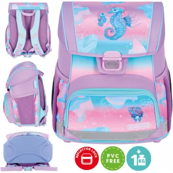 Herlitz mochila escolar Loop 6-9 años Seahorse Ocean Lights