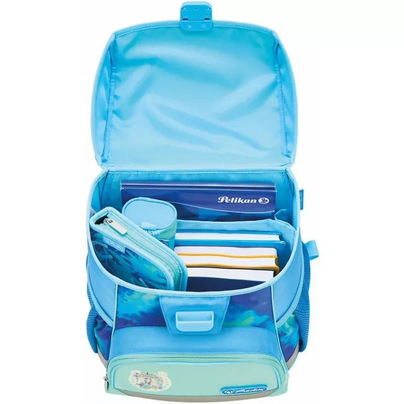 Herlitz Mochila escolar Loop 6-9 años con motivo Lucky Horse