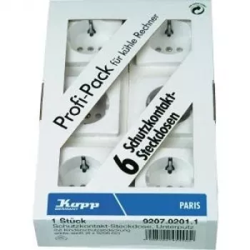 HEINRICH KOPP Paris Mecanismo de toma Schuko blanco puro 920702011
