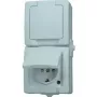 HEINRICH KOPP enchufe Schuko Paris de 1 toma blanco puro de empotrar 16A 250V IP20 protección infantil 136902009