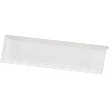 HEINRICH KOPP 491510008 campo de rotulación para marco embellecedor, blanco polar, 1 módulo, superficie de rotulación de 50 x 10 mm, para encajar a presión