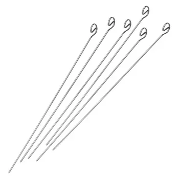 FACKELMANN Brochetas de barbacoa plateadas, 6 uds. (22210)
