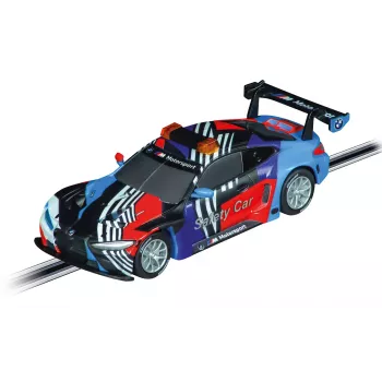 Carrera GO!!! BMW M4 GT3 Safety Car 1:43 slot con luz intermitente 20064247