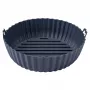 Fackelmann molde de silicona para freidora de aire 22,5 cm gris 45103