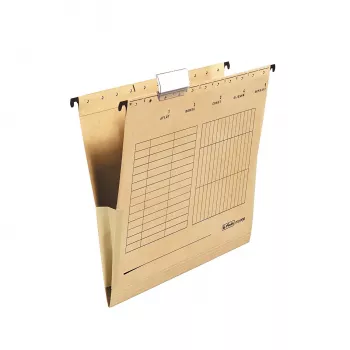 Herlitz 25 carpetas colgantes A4 marrón (300002785)