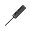 HEINRICH KOPP alargador, 3 tomas, 1,4 m, negro 128615005