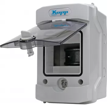 HEINRICH KOPP 353844003 caja de derivación, IP54, 7 entradas de cable, gris